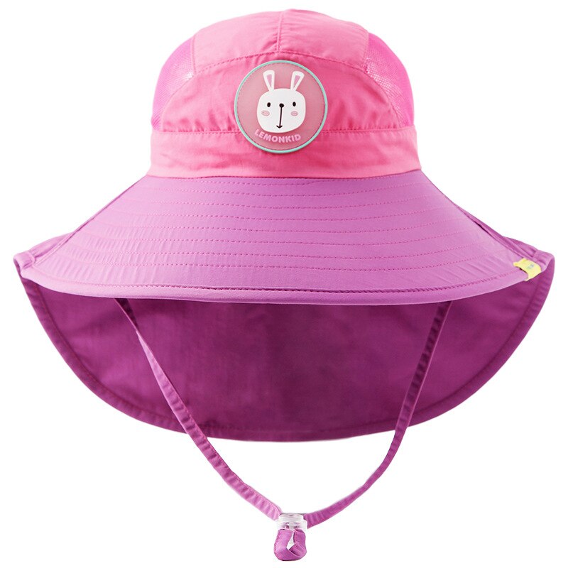 Kids Wide Brim Hat Summer Casual Hat